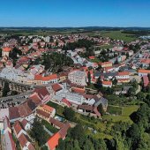 MĚSTO DAČICE: Panorama města Dačice