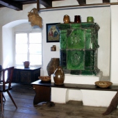 NÁRODOPISNÉ MUZEUM PLZEŇSKA (pobočka Zpč. muzea v Plzni): rustic sitting room