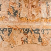 STÁTNÍ ZÁMEK KUNŠTÁT: Středověká nástěnná fi gurální malba z počátku 14. století