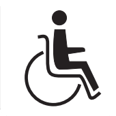 Voor de gehandicapte