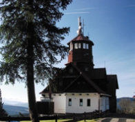 MĚSTO ŽELEZNÁ RUDA: Chata Pancíř s rozhlednou